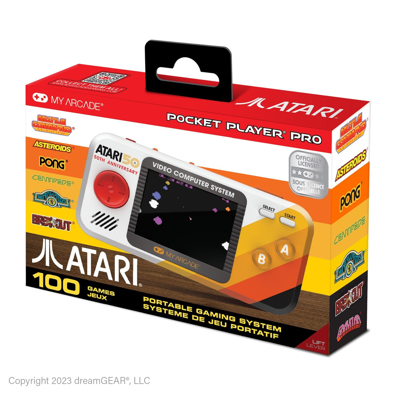 Produktbild Atari bärbar spelkonsol Pocket Player Pro