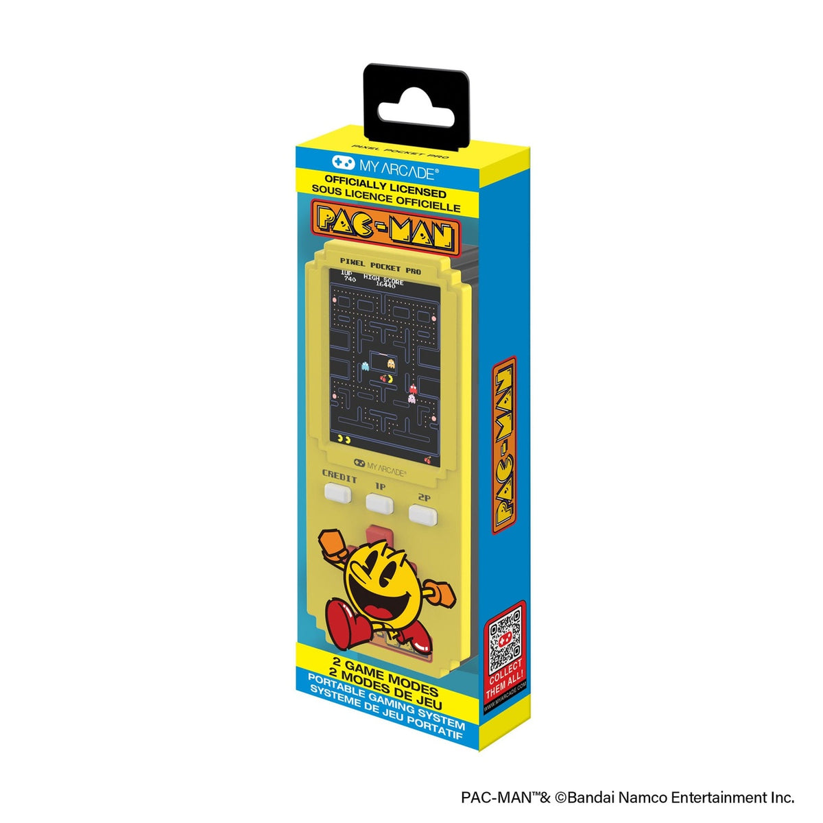 Produktbild Pac-Man bärbar spelkonsol Pixel Pocket Pro