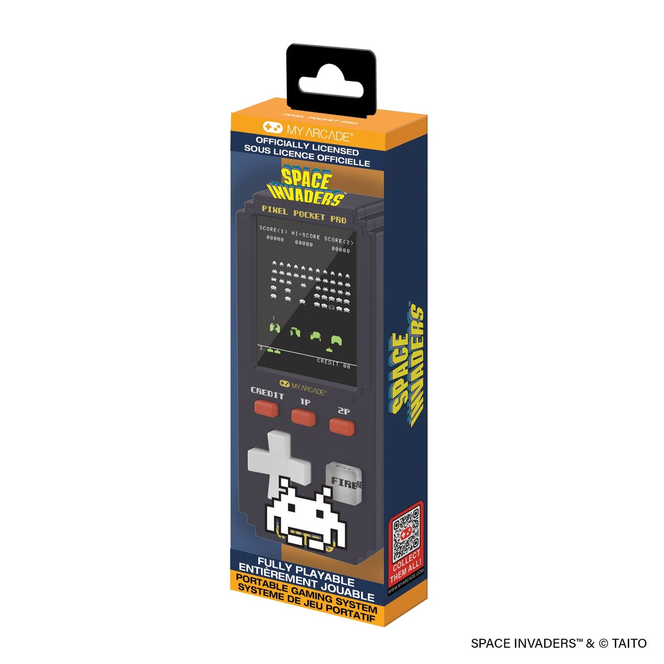 Produktbild Space Invaders bärbar spelkonsol Pixel Pocket Pro