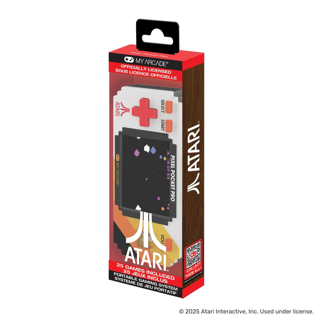 Produktbild My Arcade Atari bärbar spelkonsol Pixel Pocket Pro