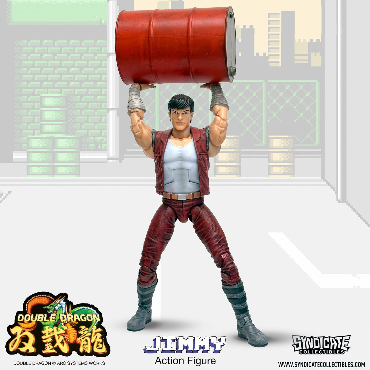 Product image Double Dragon Deluxe Action Figure 1/12 Jimmy 18 cm
