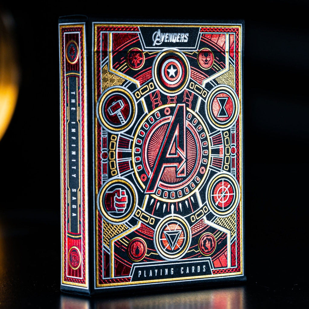 Produktbild Avengers - The Infinity Saga Spelkort Red Version
