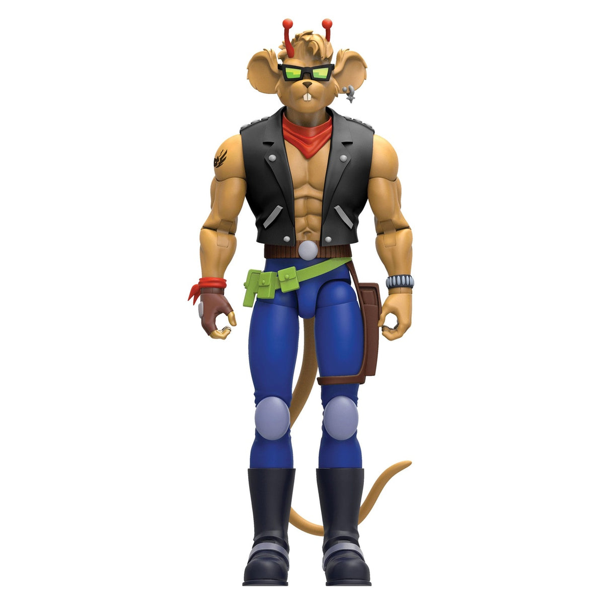 Produktbild Biker Mice From Mars actionfigur Throttle 18 cm