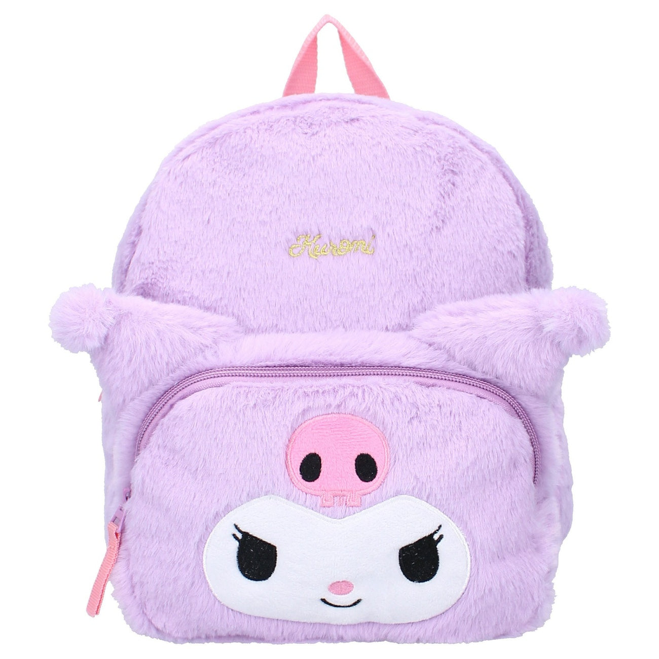 Produktbild Sanrio Ryggsäck Kuromi Fluffy Festival Lila 26 cm