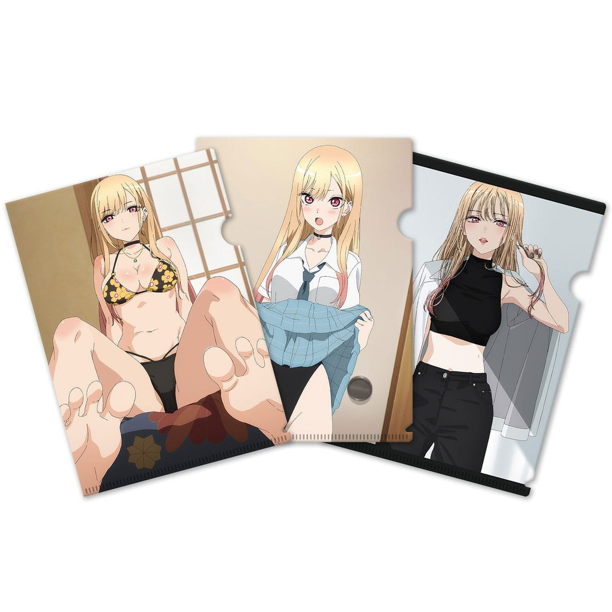 Produktbild My Dress-Up Darling Kortfodral transparent 3-pack Ver. 01