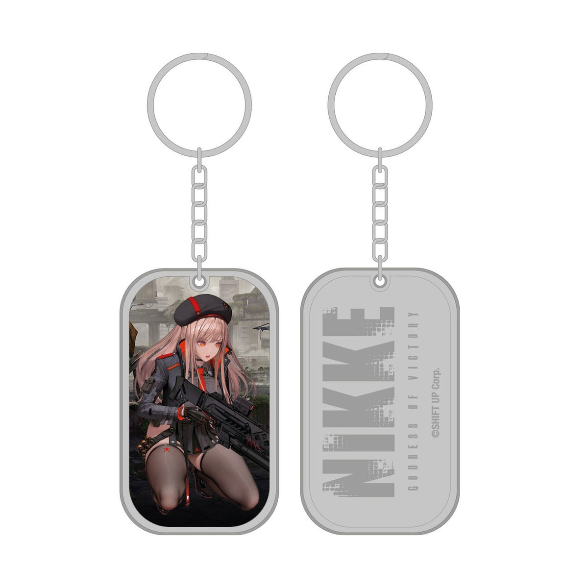 Produktbild Goddess of Victory: Nikke Nyckelring i metall Rapi 7 cm