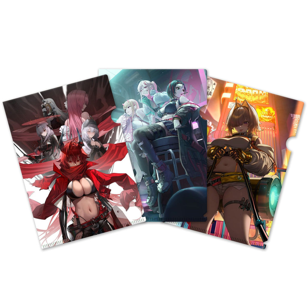 Produktbild Goddess of Victory: Nikke genomskinliga kortfodral 3-pack