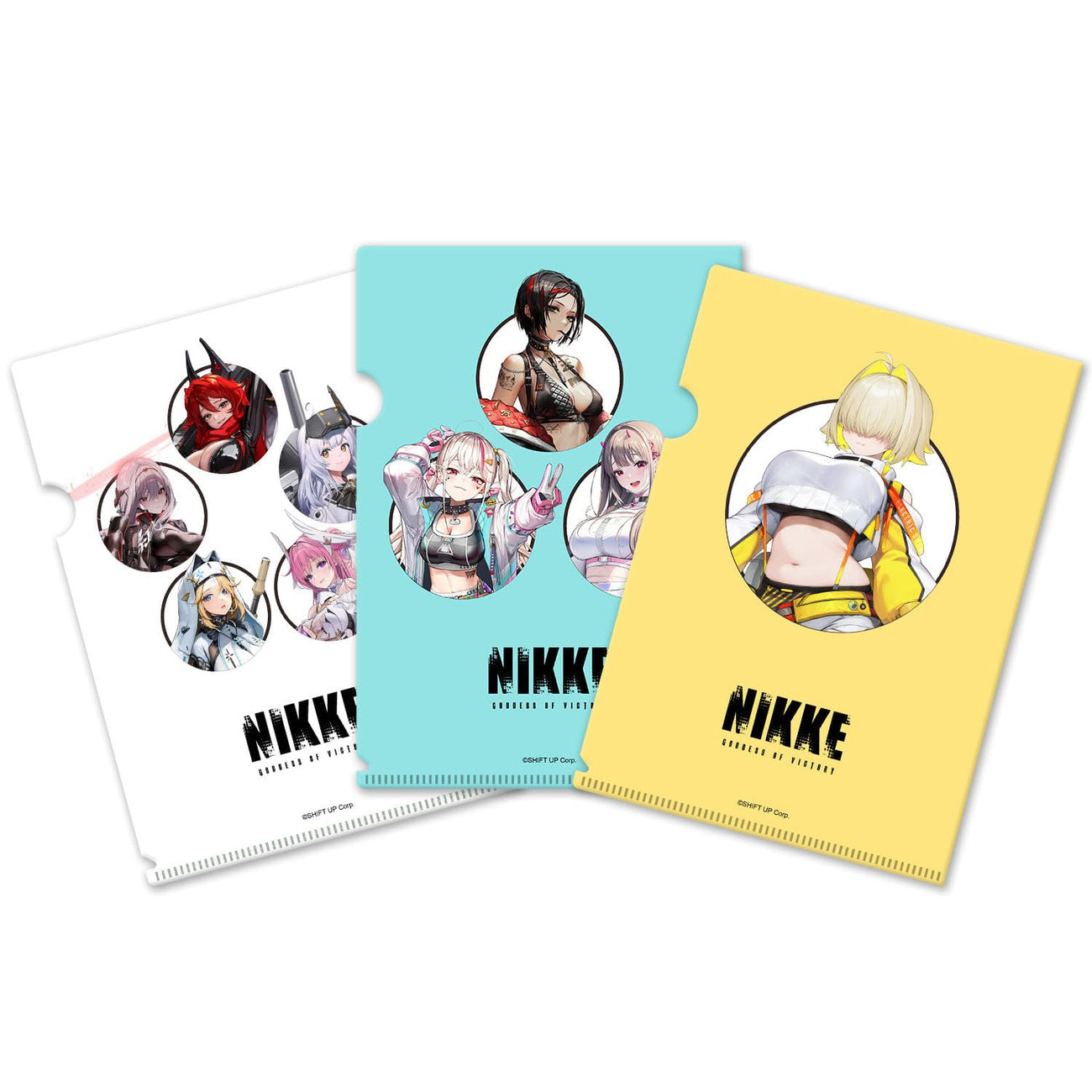 Produktbild Goddess of Victory: Nikke genomskinliga kortfodral 3-pack