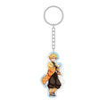 Produktbild Demon Slayer: Kimetsu no Yaiba Akrylnyckelring Zenitsu Holographic 7 cm