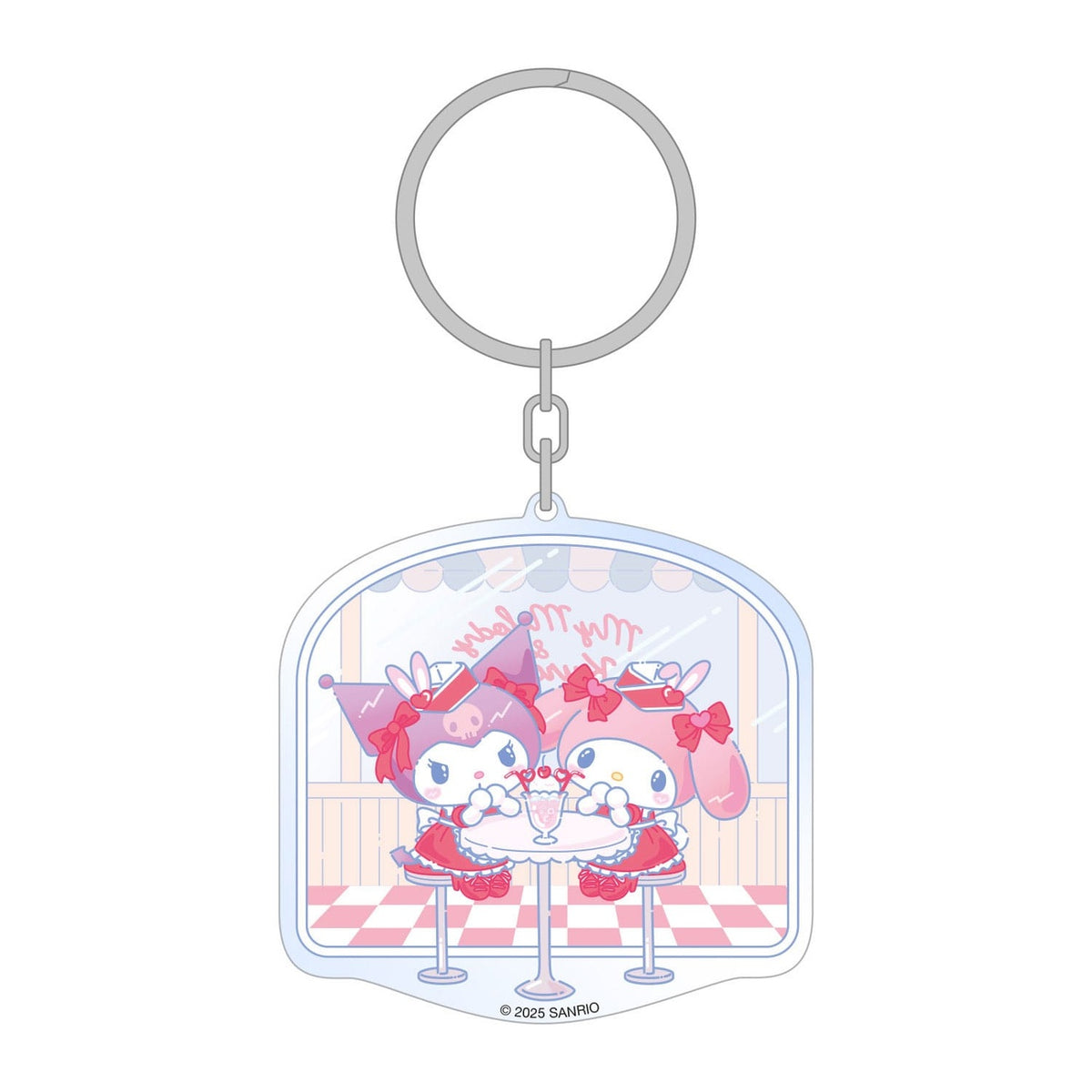 Produktbild Sanrio Akryl-nyckelring Hello Kitty & Friends American Diner 6 cm