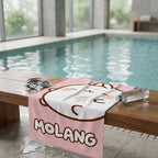 Produktbild Molang Handduk Rosa 150 x 75 cm