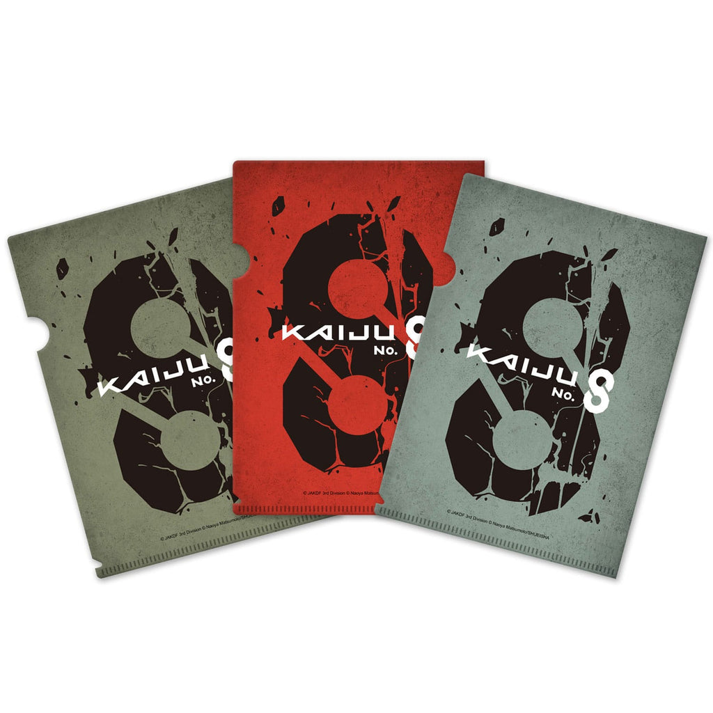Produktbild Kaiju No. 8 Genomskinliga kortfickor 3-pack Season 2