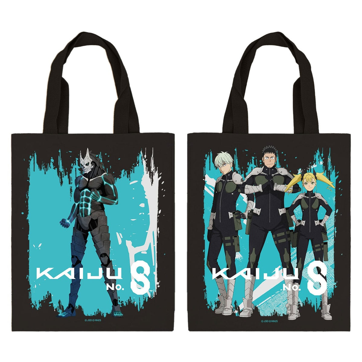Produktbild Kaiju No. 8 Tote Bag Kaiju No. 8, Reno Ichikawa, Kafka Hibino, Kikoru Shinomiya Säsong 2
