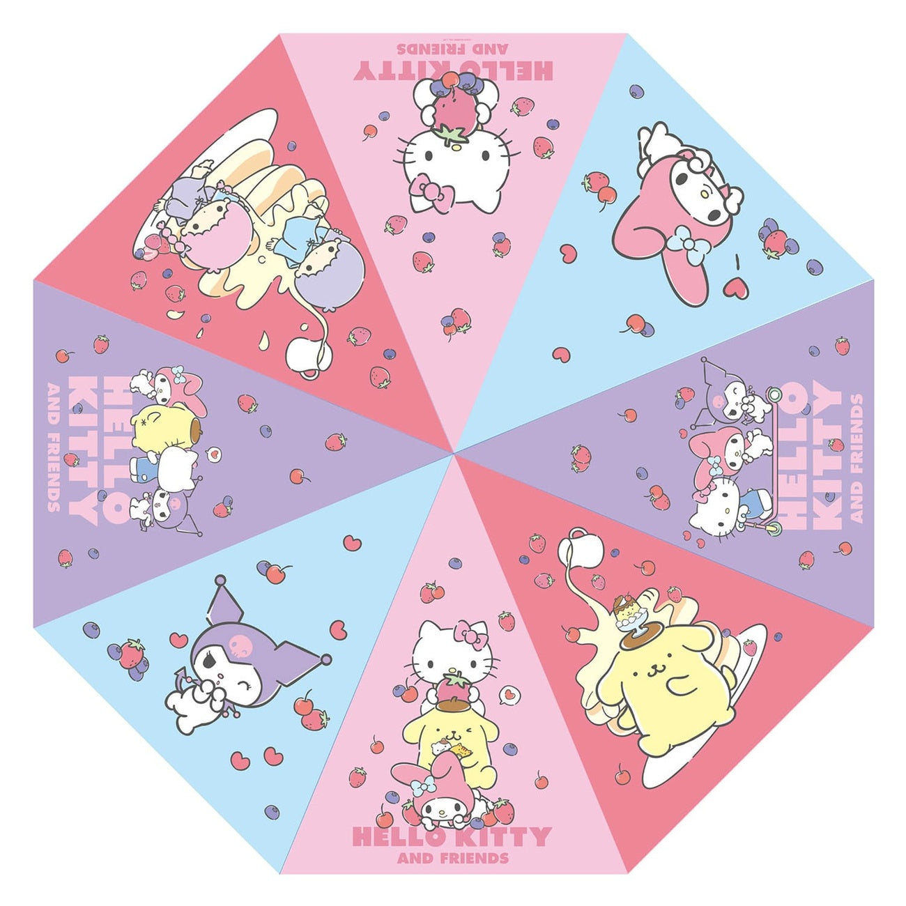 Produktbild Sanrio Paraply Hello Kitty & Friends