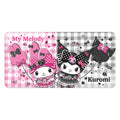 Produktbild Sanrio Pink Black Party Series XXL Musmatta My Melody & Kuromi
