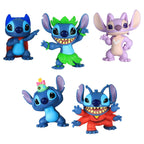 Produktbild Lilo & Stitch Minifigurer 5-pack Stitch Collectible Figure Set 7 cm