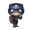Produktbild Marvel's Avengers (tv‑spel 2020) POP! Marvel vinylfigur Captain America 9 cm