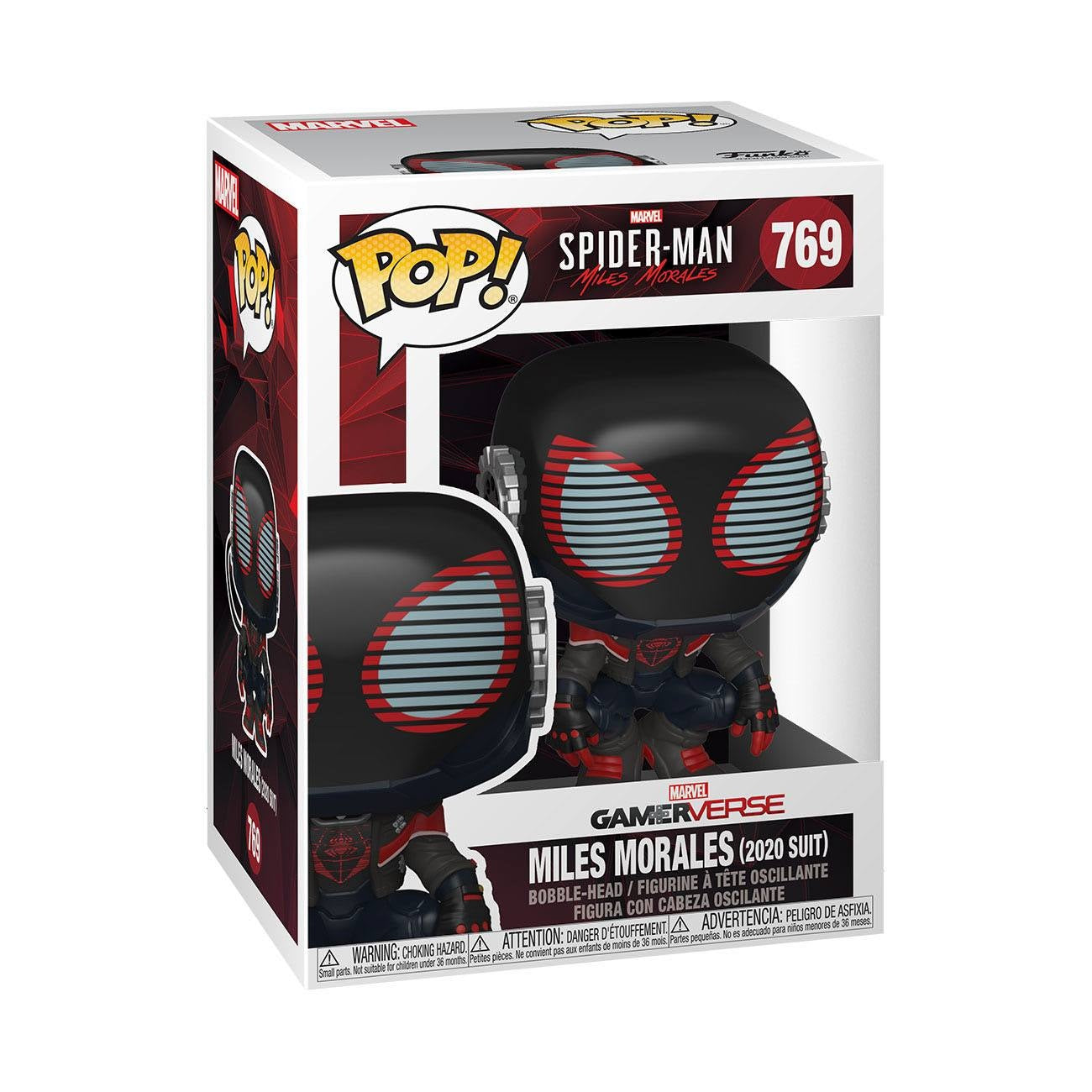 Produktbild Marvel's Spider-Man POP! Games vinylfigur Miles Morales 2020 Suit 9 cm