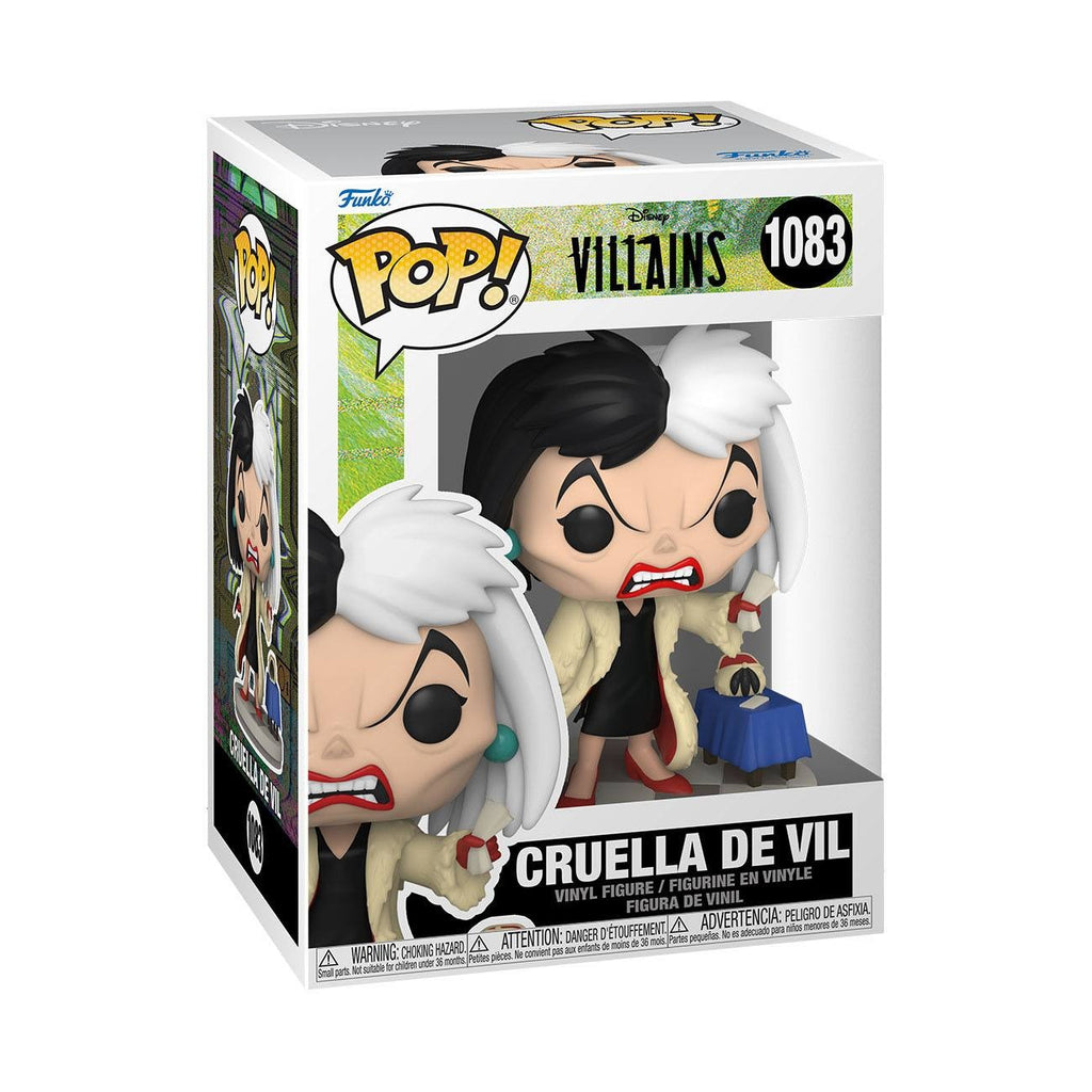 Produktbild Disney: Villains POP! Disney vinylfigur Cruella de Vil 9 cm