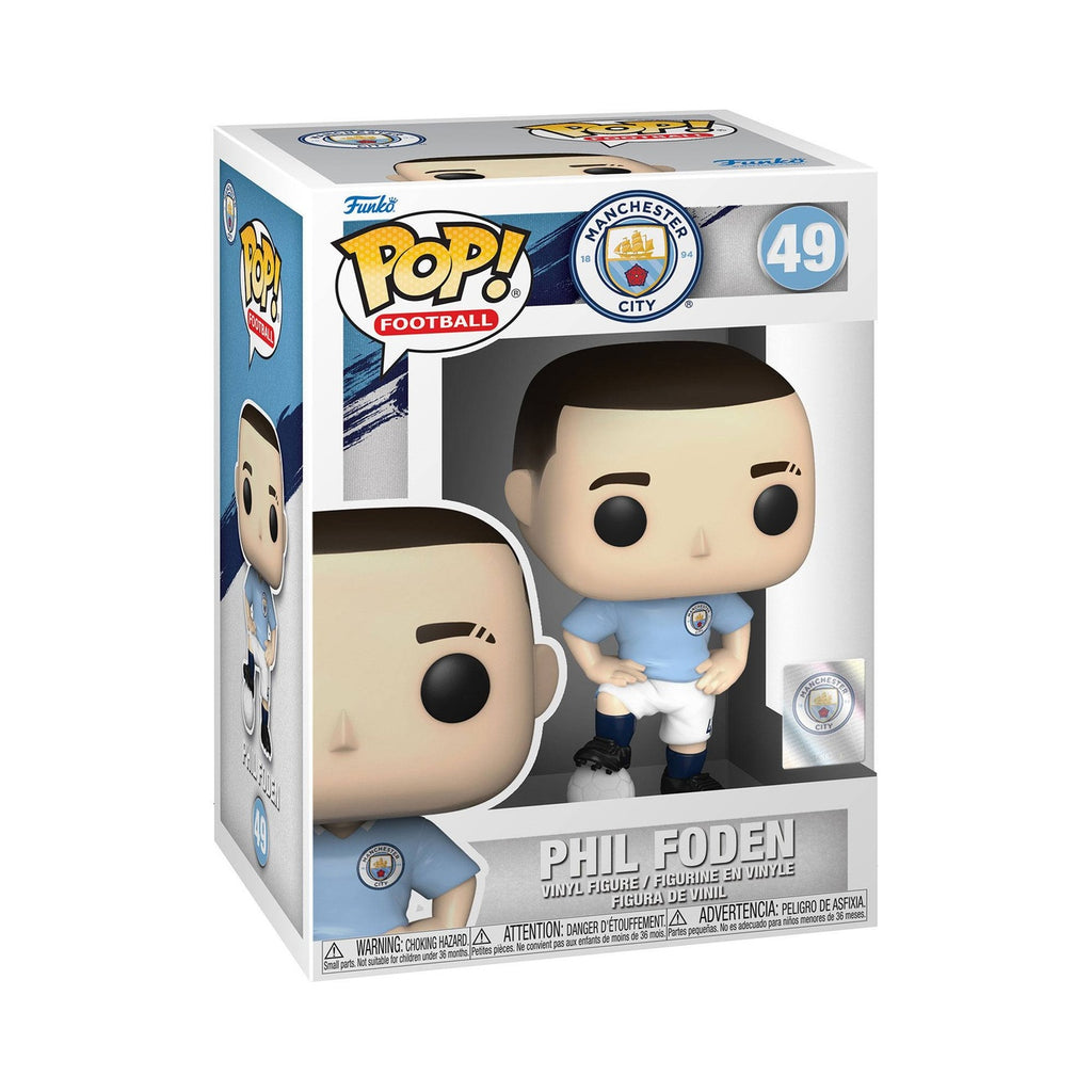 Produktbild Manchester City F.C. POP! Football vinylfigur Phil Foden 9 cm