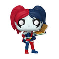 Produktbild DC Comics: Harley Quinn Takeover POP! Heroes vinylfigur Harley with Pizza 9 cm