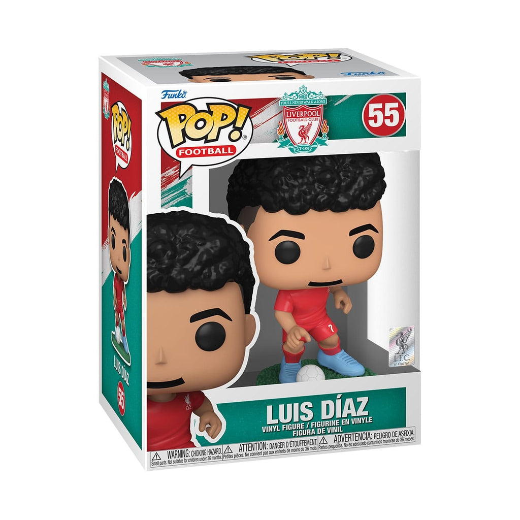 Produktbild Liverpool FC POP! Football vinylfigur Luis Díaz 9 cm