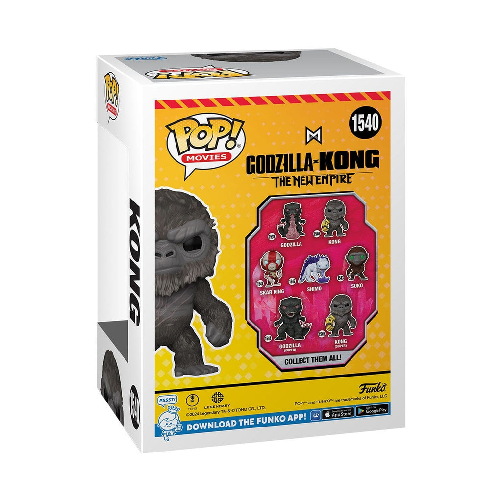 Produktbild Godzilla x Kong: The New Empire POP! Movies vinylfigur Kong 9 cm