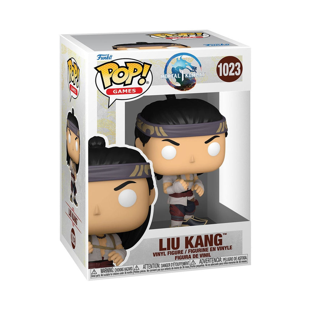 Produktbild Mortal Kombat POP! Games vinylfigur Liu Kang (God of Fire) 9 cm