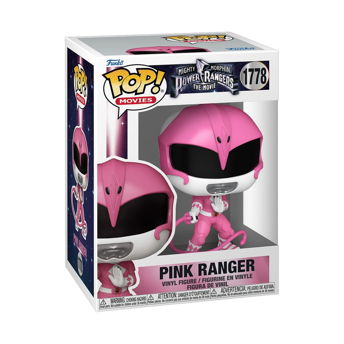 Produktbild Power Rangers – Filmen POP! Movies vinylfigur Pink Ranger 9 cm