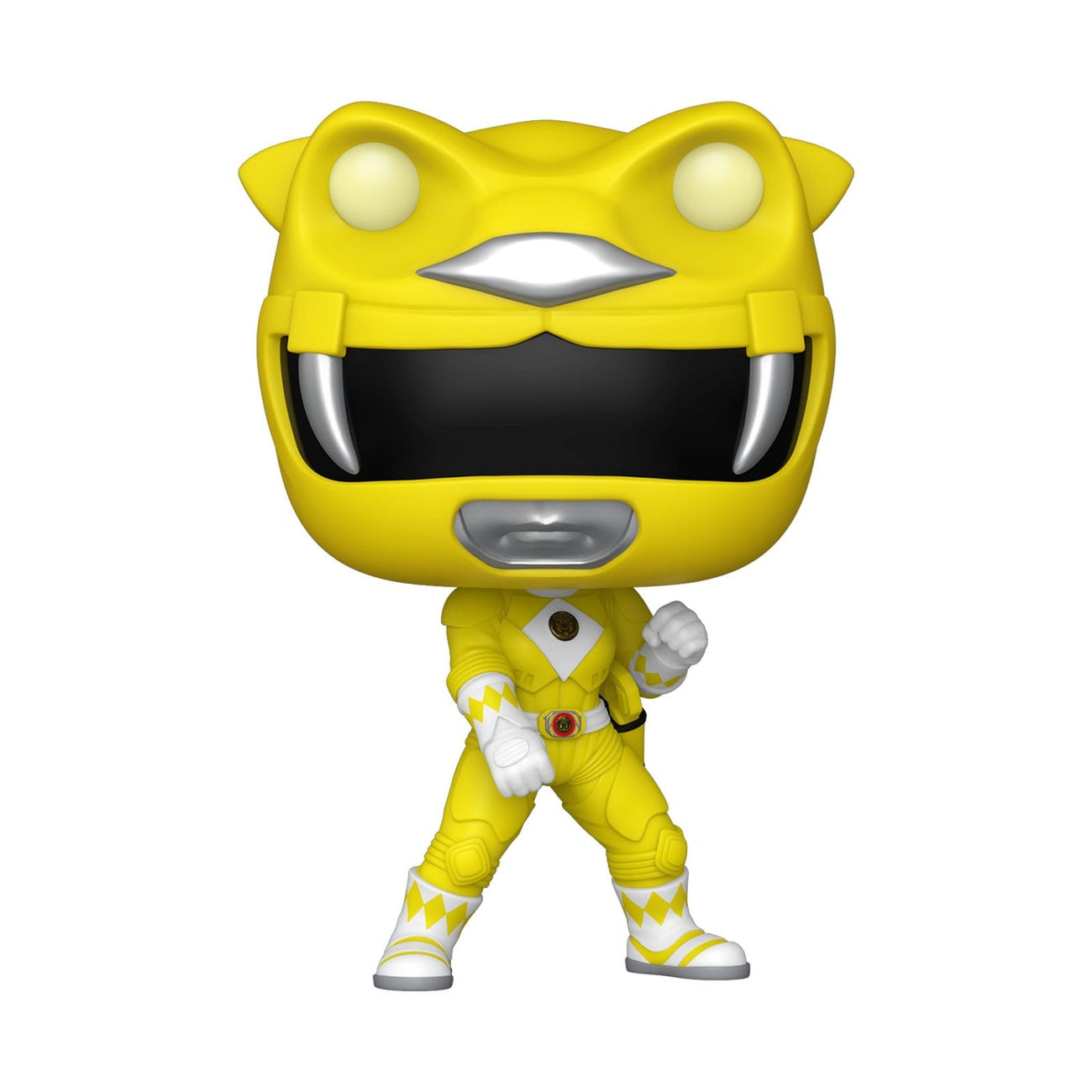 Produktbild Power Rangers – Filmen POP! Movies Vinylfigur Yellow Ranger (GITD) 9 cm