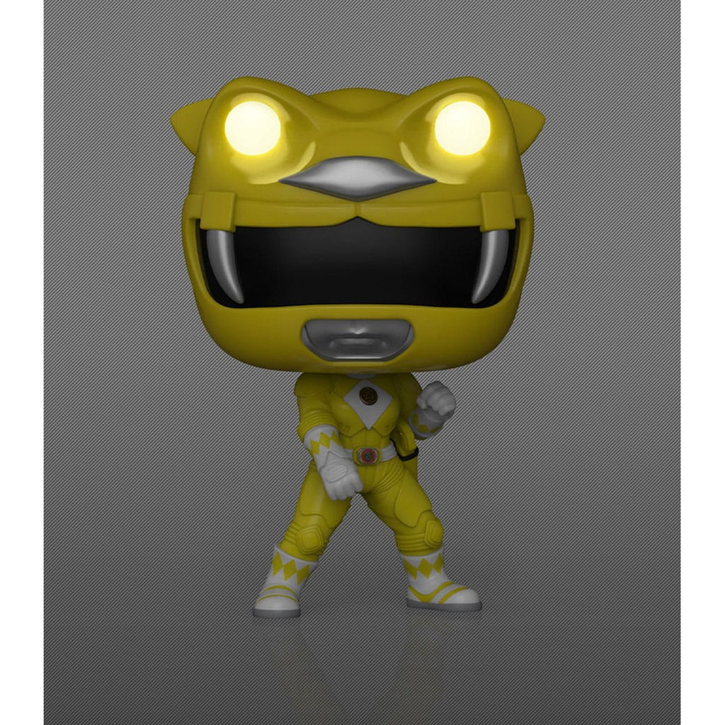 Produktbild Power Rangers – Filmen POP! Movies Vinylfigur Yellow Ranger (GITD) 9 cm