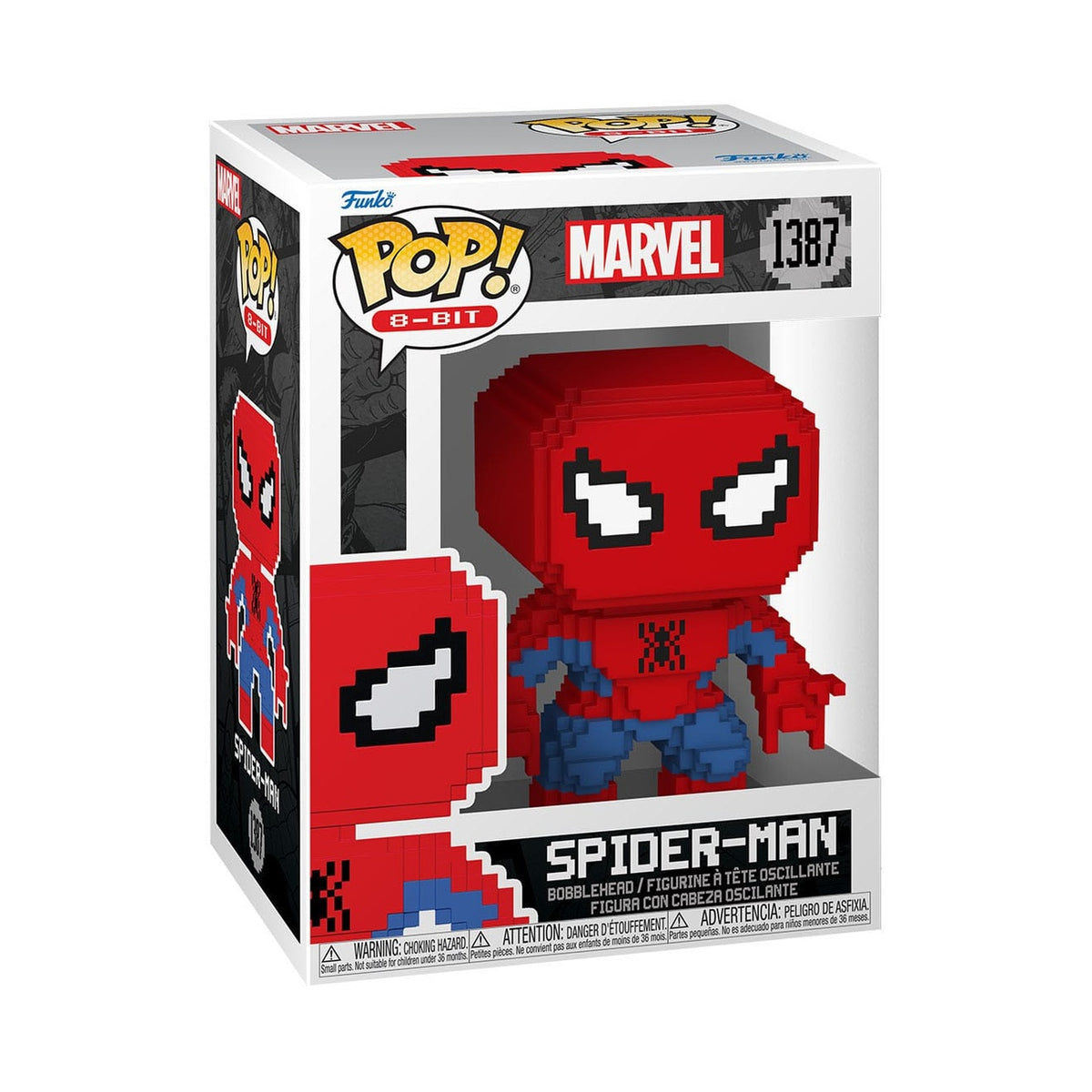 Produktbild Marvel POP! 8-Bit Vinylfigur Spider-Man 9 cm