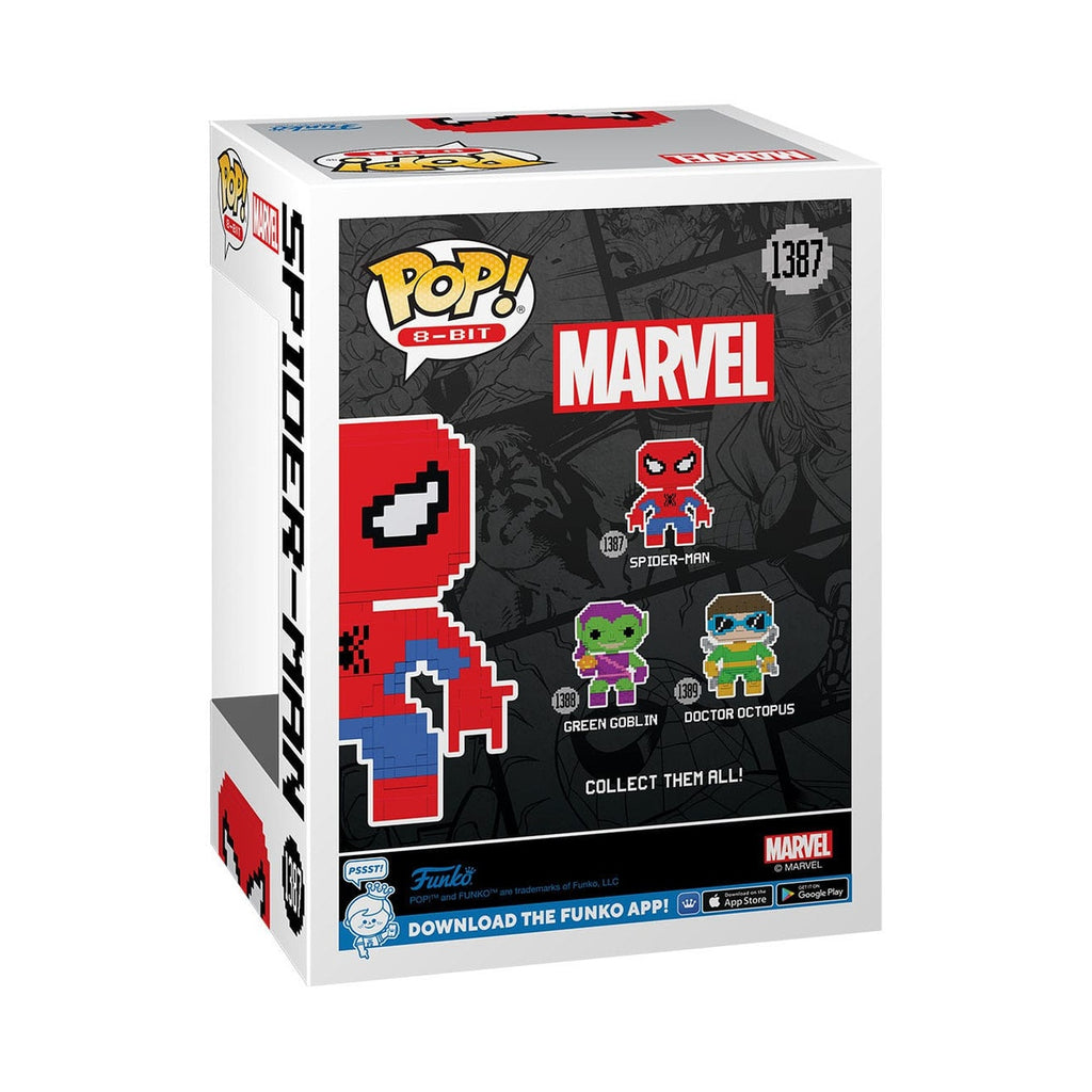 Produktbild Marvel POP! 8-Bit Vinylfigur Spider-Man 9 cm