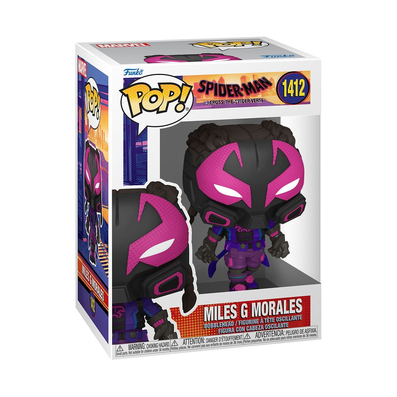 Produktbild Spider-Man Across the Spider-Verse POP! Vinylfigur Prowler 9 cm