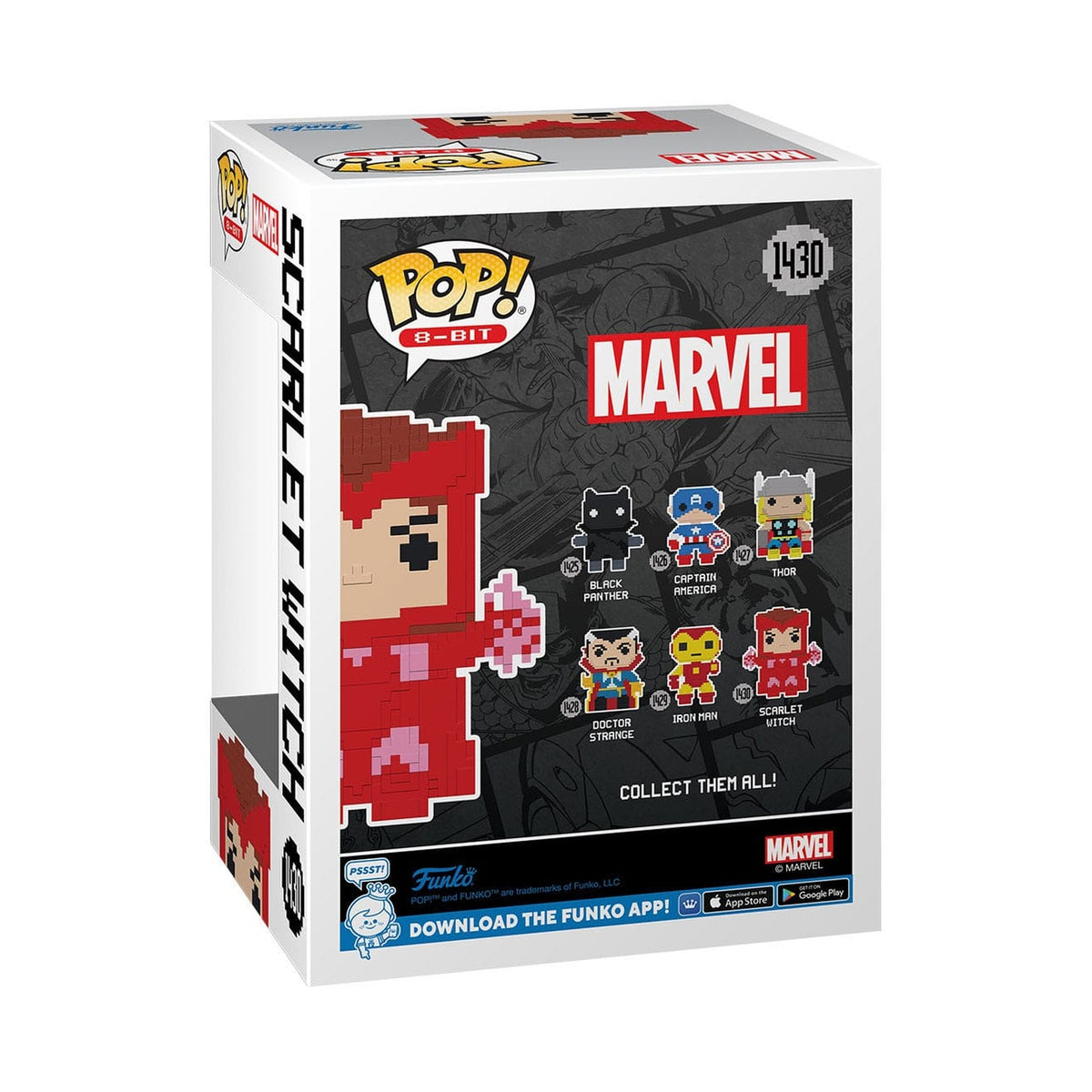 Produktbild Marvel POP! 8-Bit Vinylfigur Scarlet Witch 9 cm
