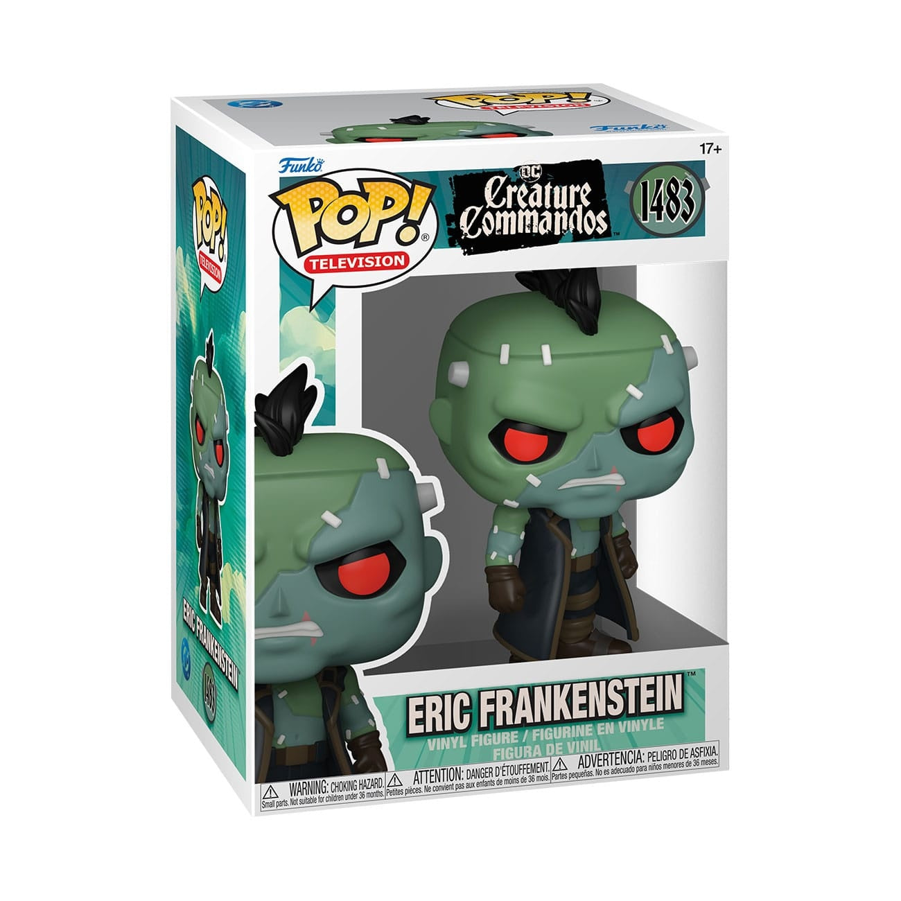 Produktbild Creature Commandos POP! TV vinylfigur Eric Frankenstein 9 cm