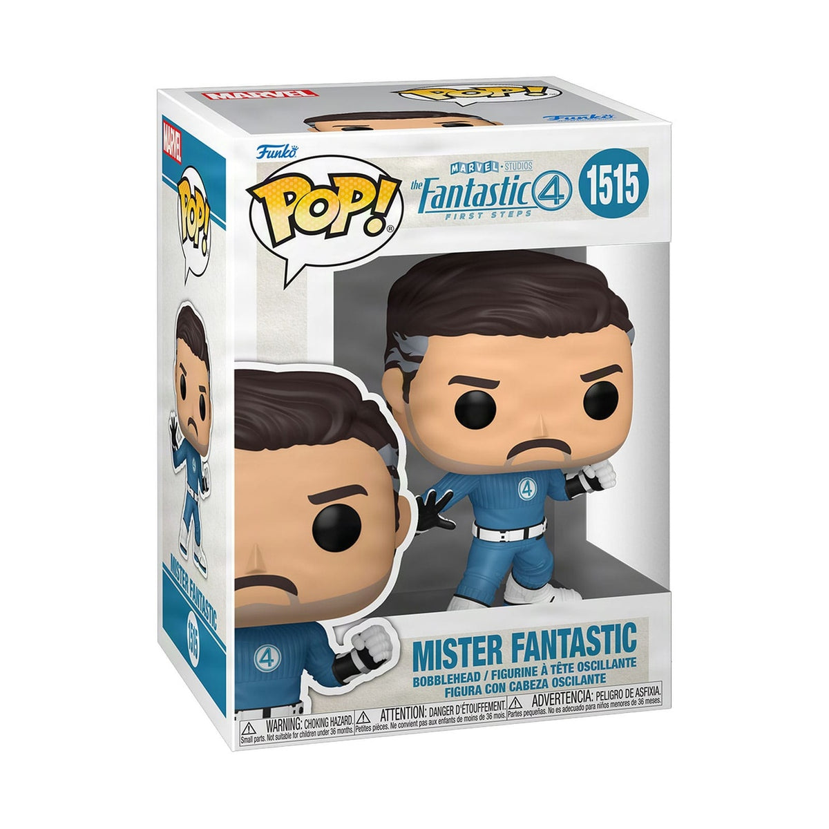 Product image The Fantastic Four: First Steps POP! Marvel Vinyl Figure Mister Fantastic 9 cm