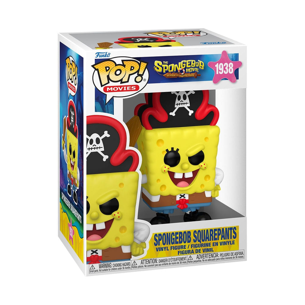 Produktbild SpongeBob SquarePants POP! Vinyl-figur SquarePants (Pirate) 9 cm