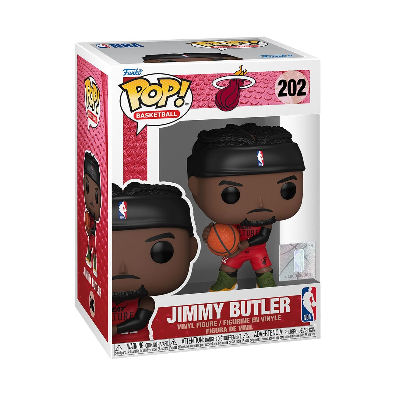 Produktbild NBA Legends POP! Sports vinylfigur Heat – Jimmy Butler (CE 24) 9 cm
