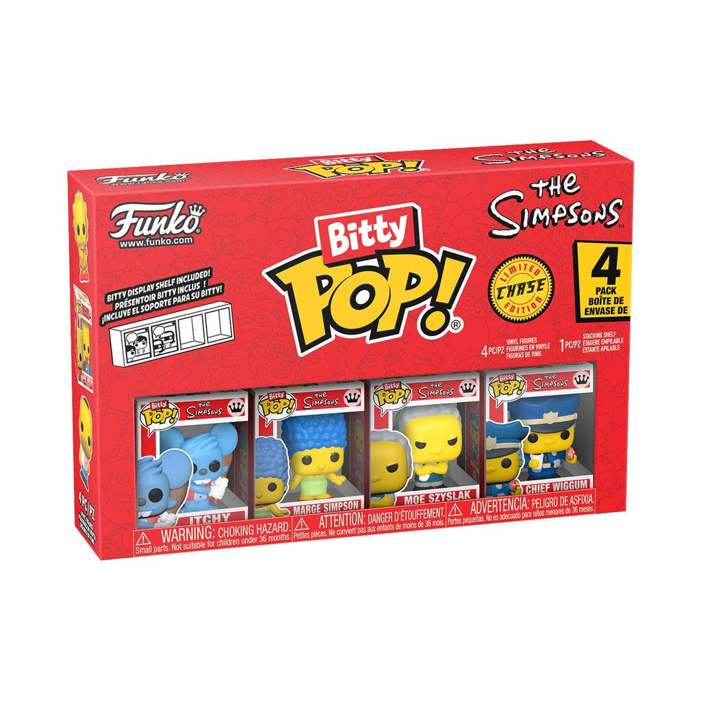 Produktbild The Simpsons Bitty POP! Vinylfigurer 4-pack Series 2 2 cm