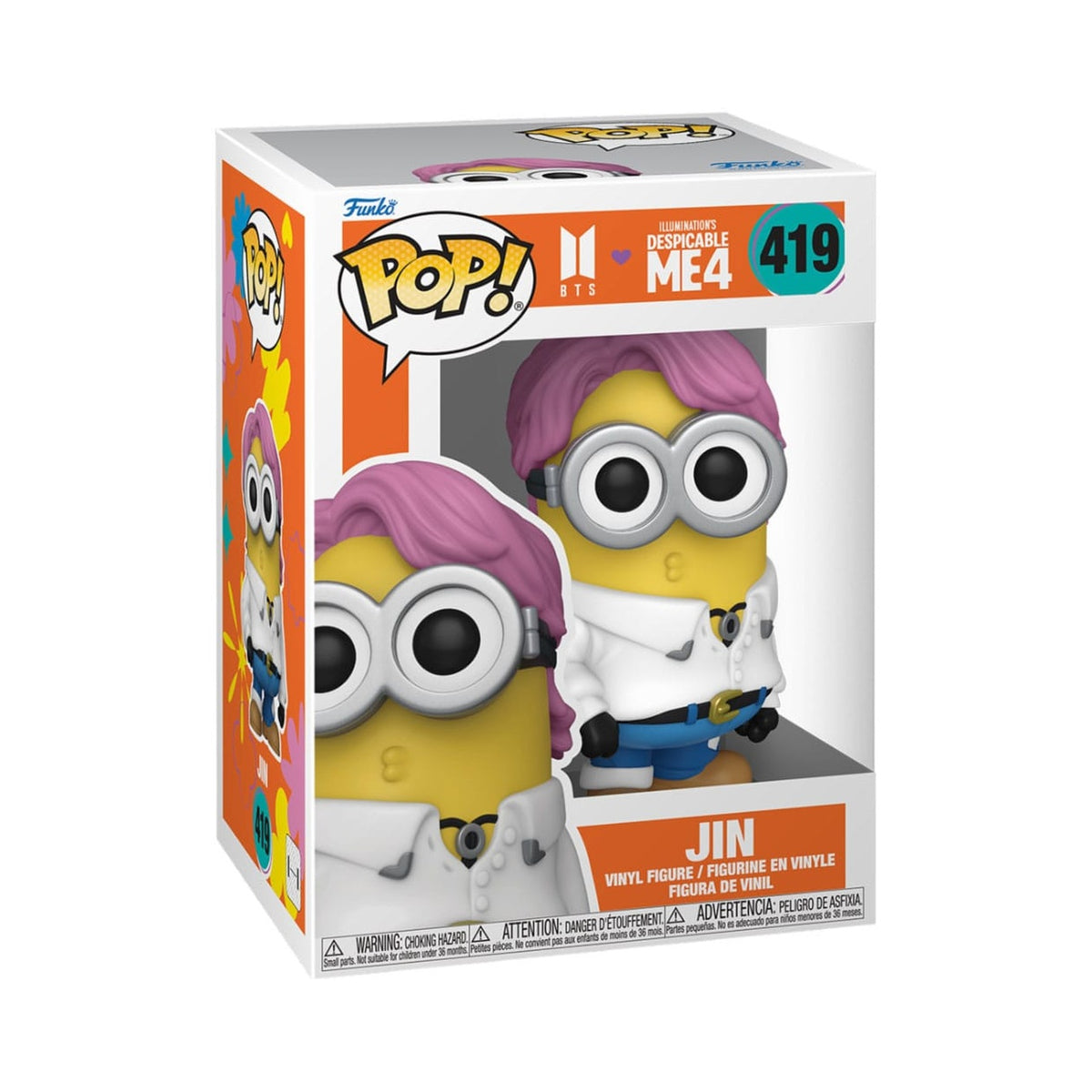 Product image Minions x BTS POP! Rocks Vinyl Figure Jin 9 cm