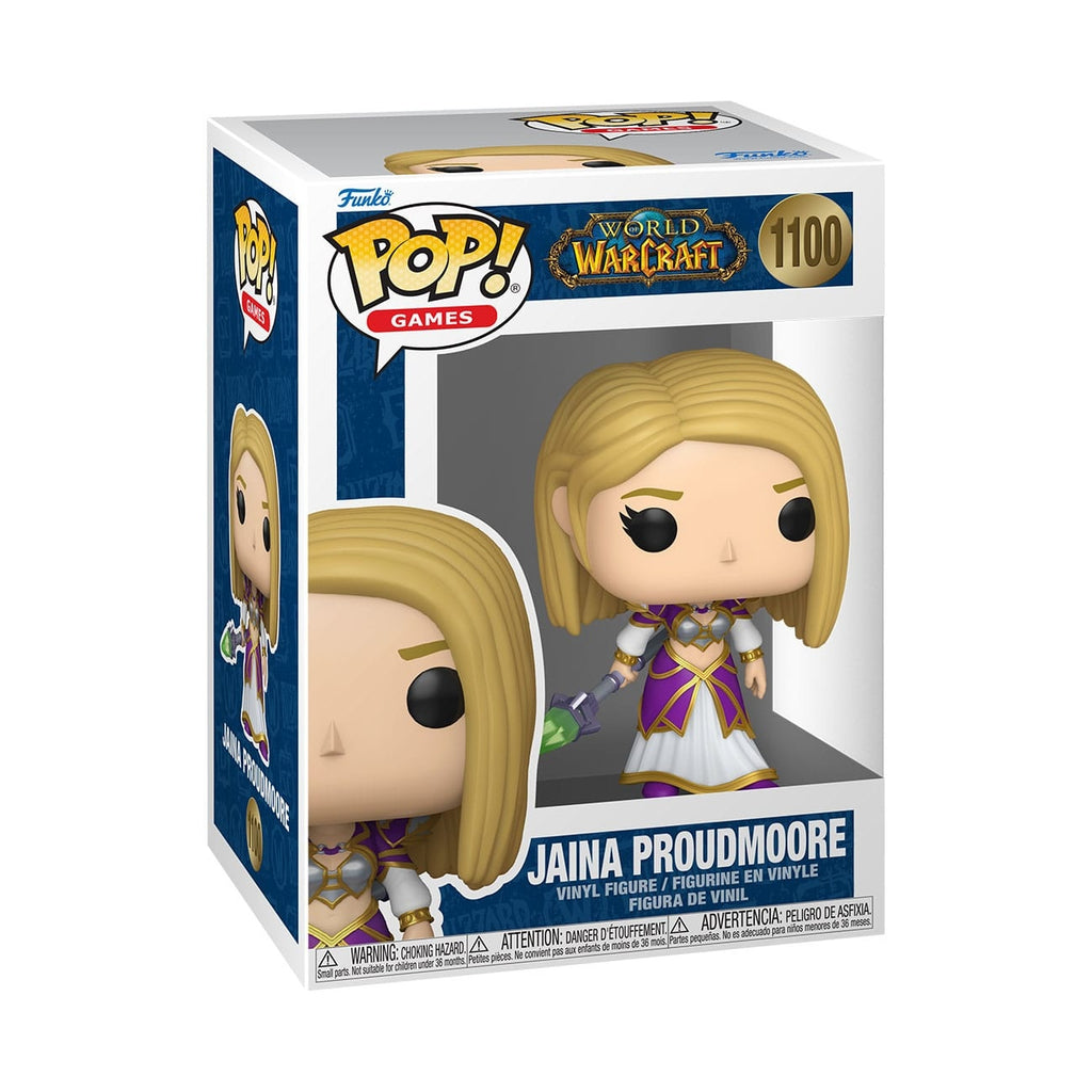 Produktbild World of Warcraft POP! Games vinylfigur Jaina Proudmoore 9 cm