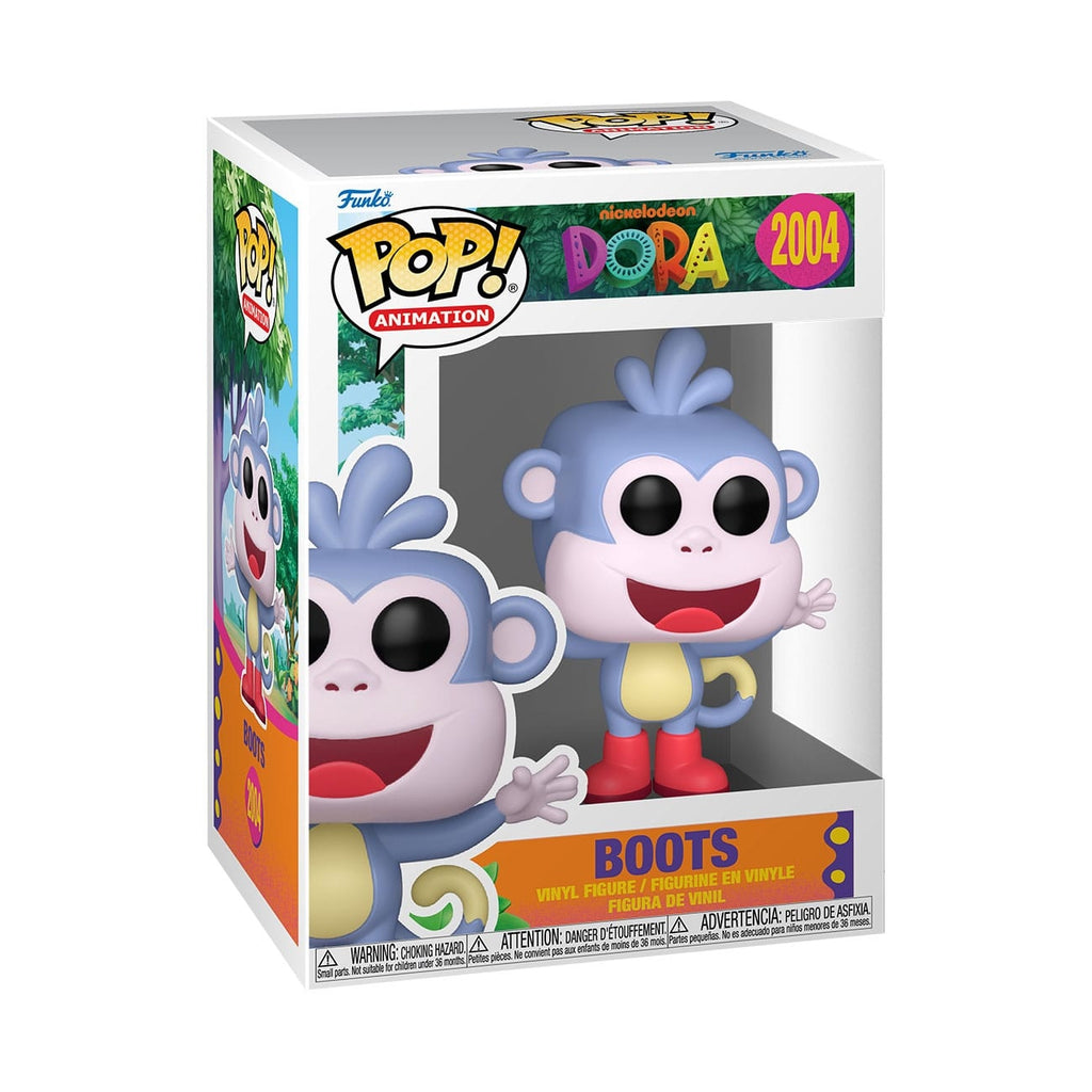 Produktbild Dora POP! Animation vinylfigur Boots 9 cm