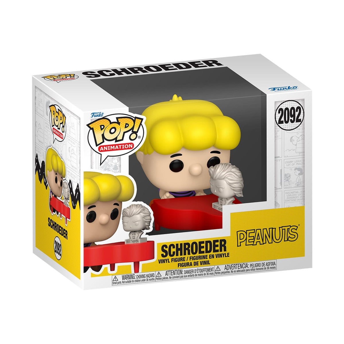 Produktbild Peanuts POP! premium vinylfigur Schroeder 9 cm
