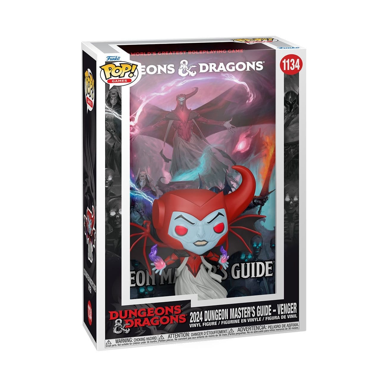 Produktbild Dungeons & Dragons POP! Book Cover vinylfigur 2024 Dungeon Master's Guide - Venger 9 cm