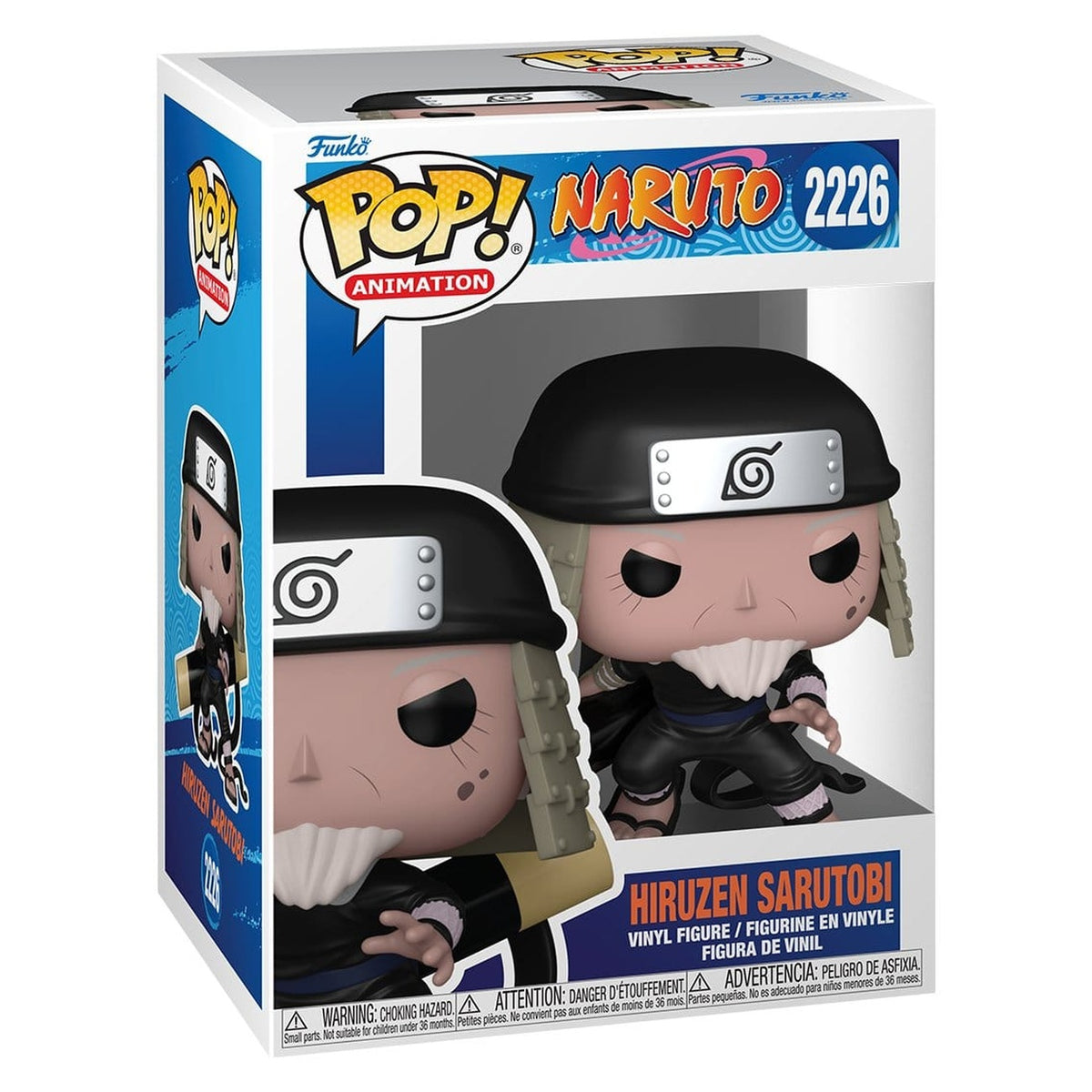 Produktbild Naruto Classic POP! Animation vinylfigur Hiruzen 9 cm