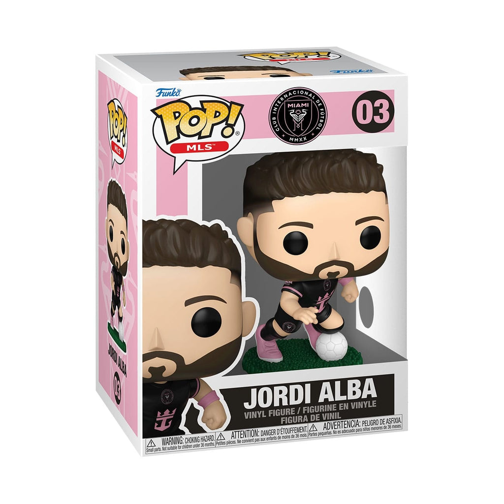 Produktbild MLS POP! Sports vinylfigur Inter Miami - Jordi Alba (away) 9 cm