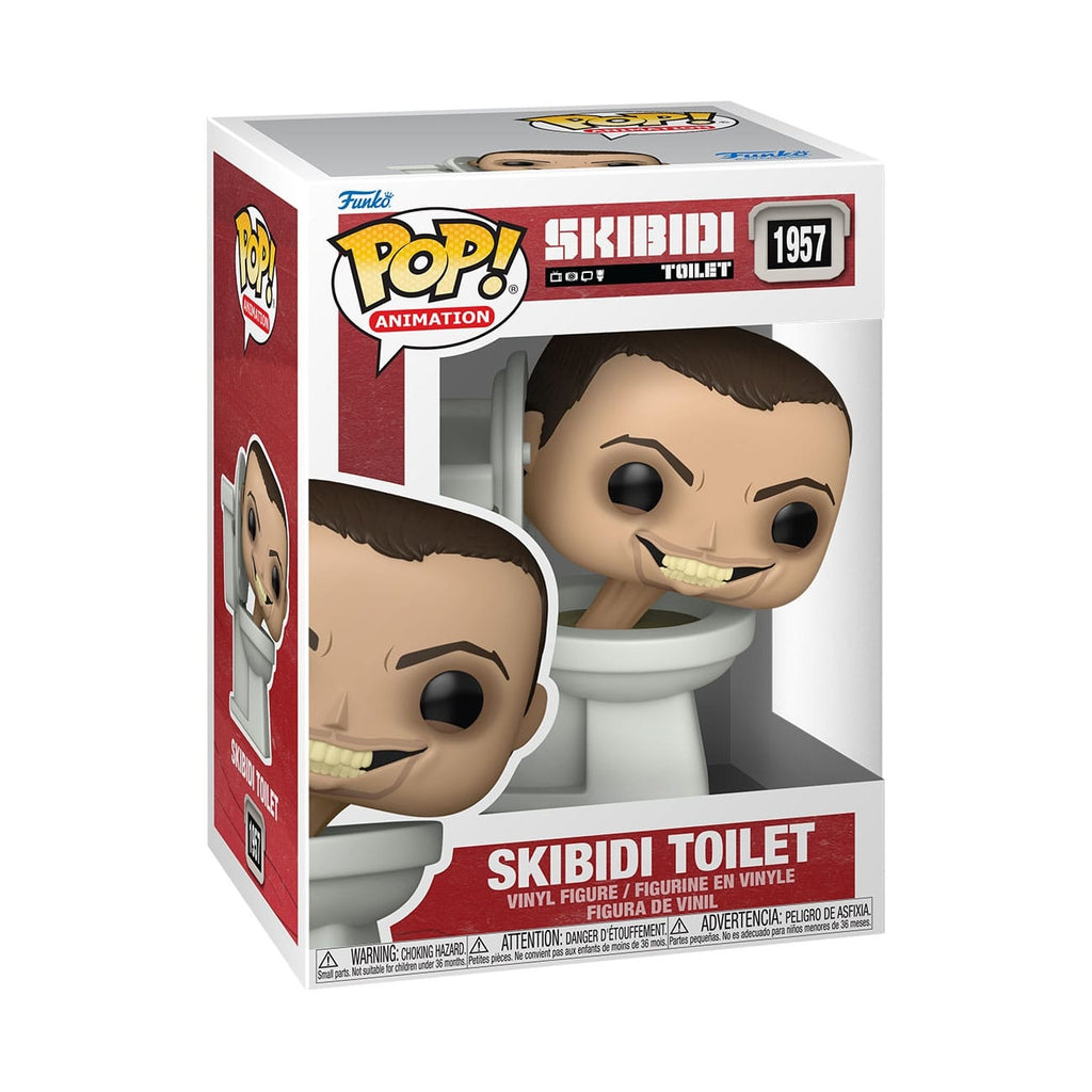 Produktbild Skibidi Toilet POP! Rocks vinylfigur Skibidi Toilet 9 cm