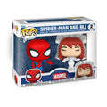 Produktbild Marvel POP! Vinyl Figurer 2-pack Superhero Couples – SM & MJ 9 cm
