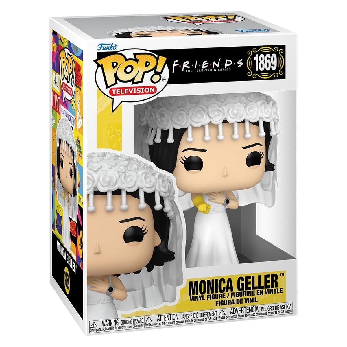 Produktbild Friends POP! TV Vinylfigur Monica Geller (Bröllopsklänning) 9 cm